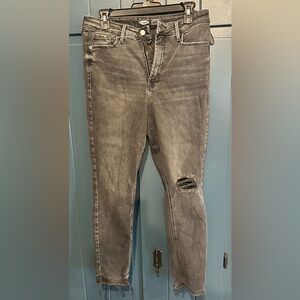 Old Navy Women’s Slim Distressed Black Jeans